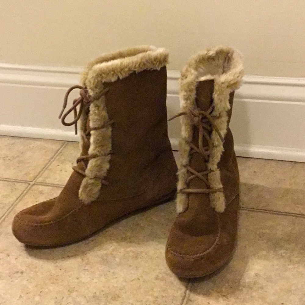 Minnetonka Fur Boots